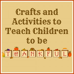 Teaching Thankfulness