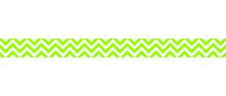 Picture of Lime green chevron border