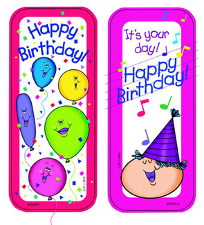 Picture of Bookmarks happy birthday 30/pk