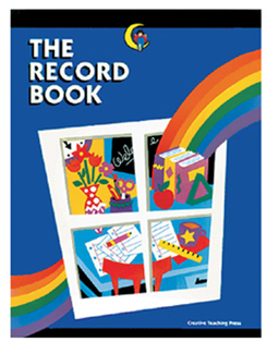 Picture of Record book the rainbow record  8-1/2 x 11