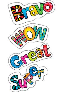 Picture of Positive words poppin patterns  stickers