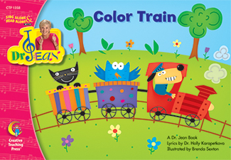 Picture of Color train sing along/read along  word jean pk-1