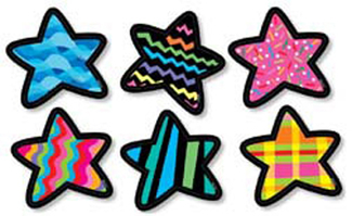 Picture of Stars designer cut-outs