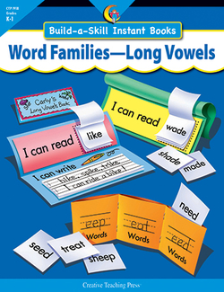 Picture of Word families-long vowels build-a-  skill instant books