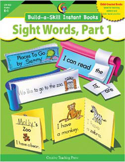 Picture of Sight words part 1 build-a-skill  instant books