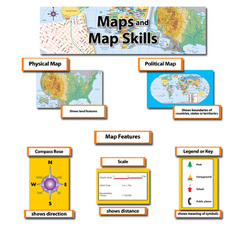 Picture of Maps & map skills mini bb set  gr 3-5