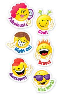Picture of Smiley faces stickers
