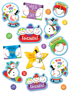 Picture of Snowman stickers
