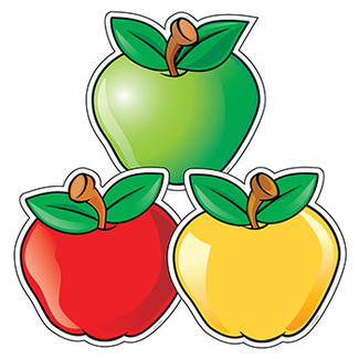 Picture of Apples variety designer cut-outs