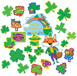 Picture of Shamrocks and leprechauns bb set