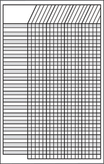 Picture of Chart incentive small 10-pk 14 x 22  10 colors