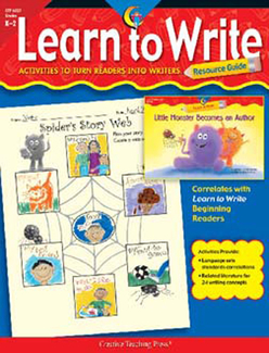 Picture of Learn to write teachers guide