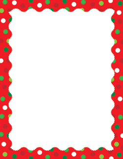 Picture of Holiday dots computer paper