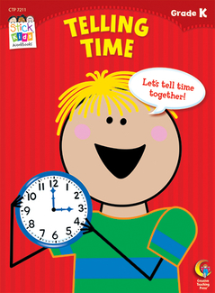 Picture of What time is it stick kids success  skill books