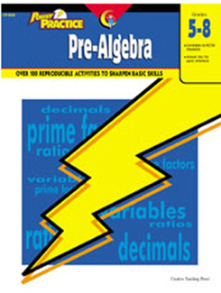 Picture of Power practice pre-algebra gr 5-8