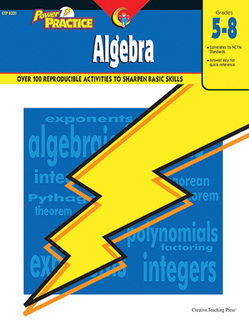 Picture of Power practice algebra gr 5-8