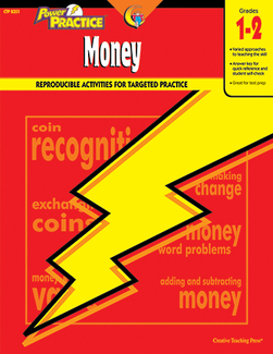 Picture of Money 1-2 math power practice