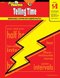 Picture of Telling time 1-2 math power  practice