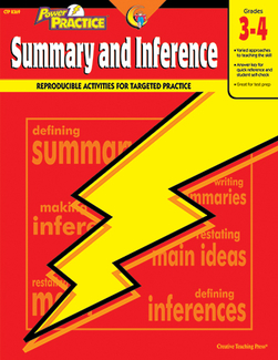 Picture of Summary & inference 3-4 language  power practice
