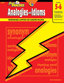 Picture of Analogies & idioms 5-6 language  power practice