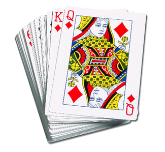 Picture of Giant playing cards 4.25 x 7.75in