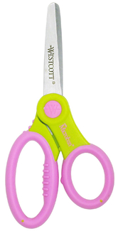 Picture of Microban 5in ultra soft handle  scissor blunt