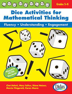 Picture of Dice activities for mathematical  thinking resource book