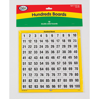 Picture of Hundreds boards set of 10