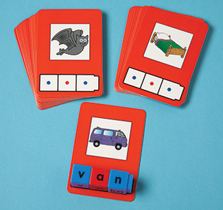 Picture of Cvc word building cards 24 cards