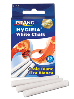 Picture of Prang hygieia dustless board chalk  white