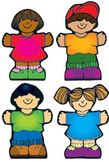 Picture of Kids cut-outs - assorted all