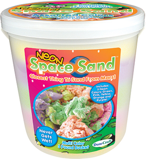 Picture of Science buckets neon space sand