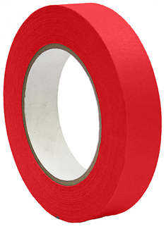 Picture of Premium masking tape red 1x60yd