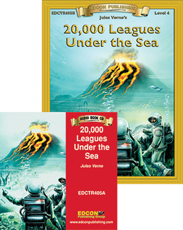 Picture of 20000 leagues under th the classic  series workbook & cd level 4.0-5.0