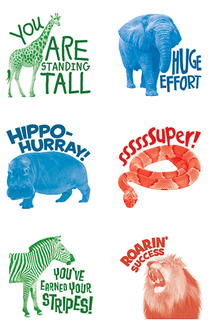 Picture of Self inking photo stamps safari  animals