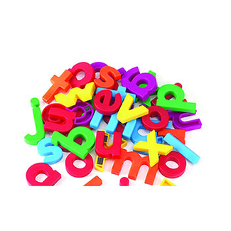 Picture of Alphamagnets lowercase 42 pcs  multicolored