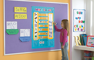 Picture of Word ladder phonics activity center
