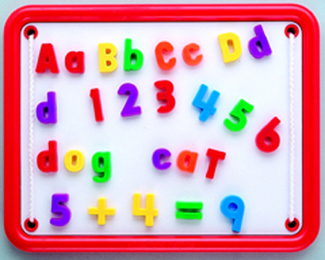 Picture of Magnetic alphabet & numbers 99 pcs  99 pieces