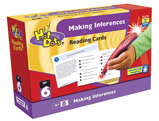 Picture of Hot dots reading comprehension kits  set 6 making inferences