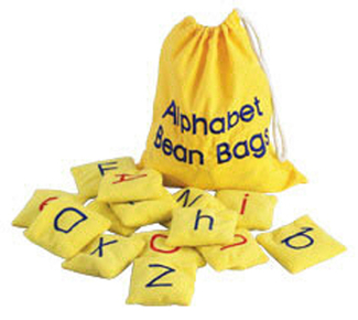 Picture of Alphabet bean bags