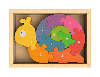 Picture of Number snail puzzle