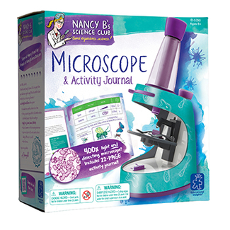 Picture of Nancy b science club microscope &  activity journal