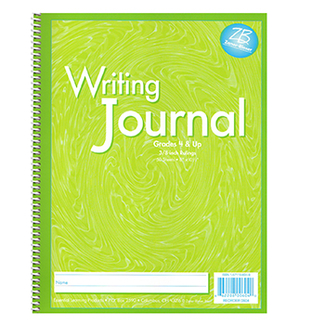 Picture of My writing journals green gr 4 up