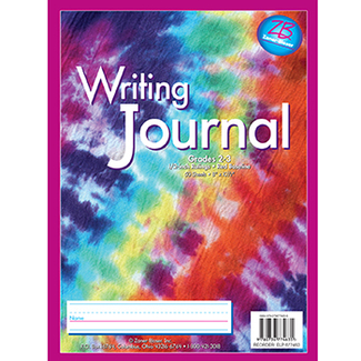 Picture of Zaner bloser writing journal gr 2-3  tie dye