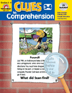 Picture of Clues to comprehension gr 3-4