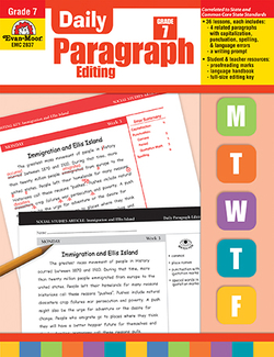 Picture of Daily paragraph editing gr 7
