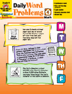 Picture of Daily word problems gr 4
