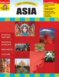 Picture of 7 continents asia