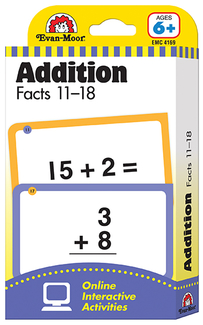 Picture of Flashcard set addition facts 11 to  18