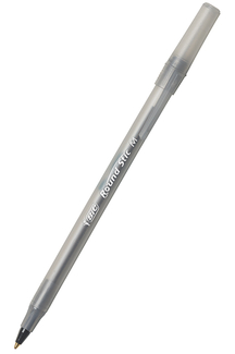 Picture of Bic stick pens medium black 12/pk